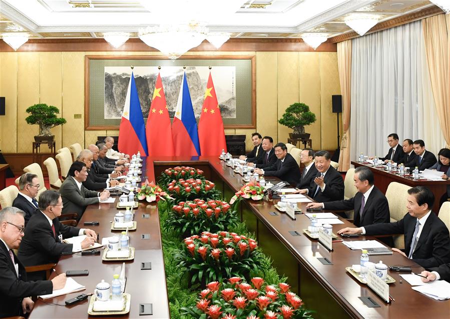 CHINA-BEIJING-XI JINPING-PHILIPPINE PRESIDENT-MEETING (CN)