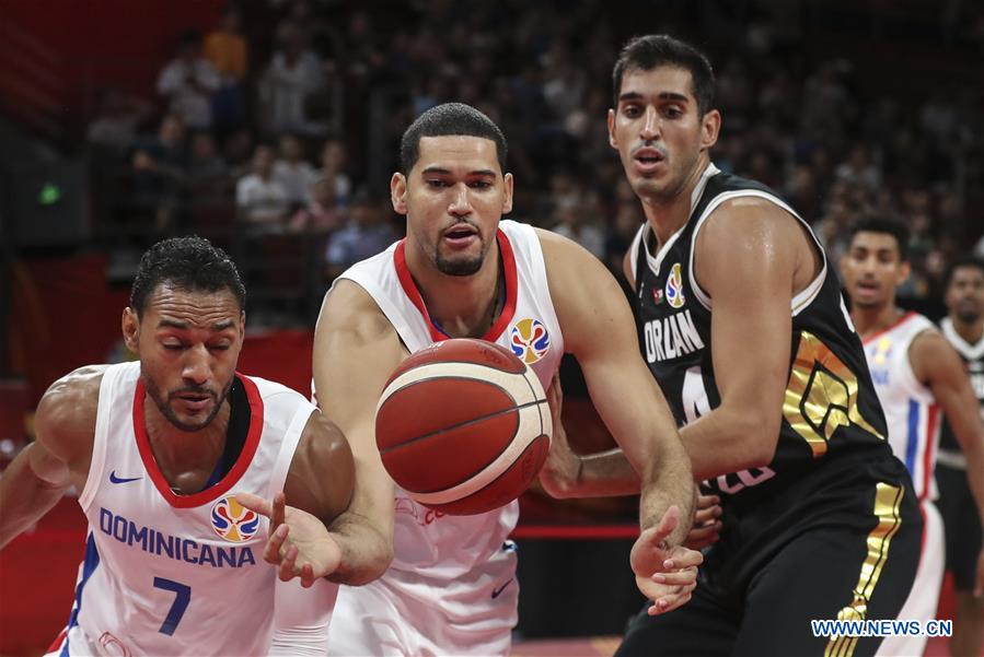 (SP)CHINA-SHENZHEN-BASKETBALL-FIBA WORLD CUP-GROUP G-DOMINICAN REPUBLIC VS JORDAN (CN)