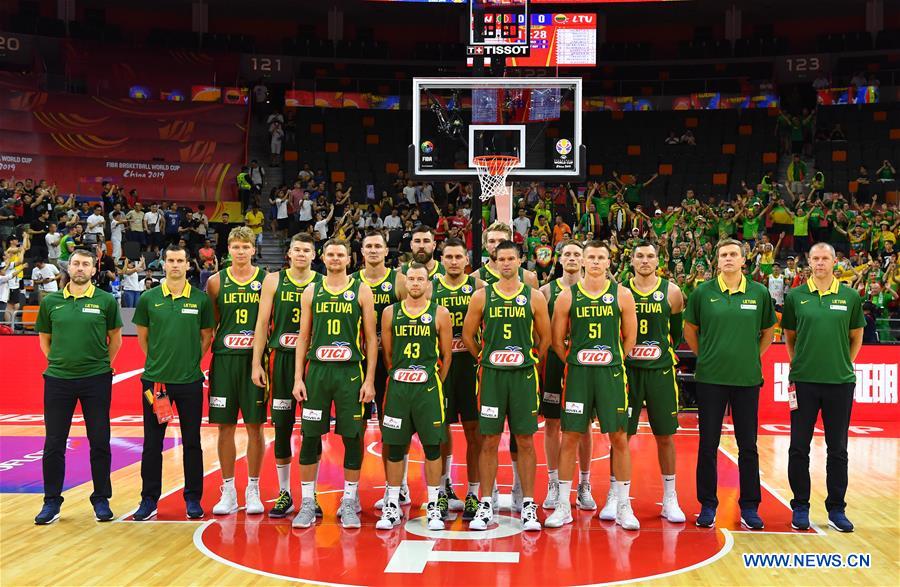 (SP)CHINA-DONGGUAN-BASKETBALL-FIBA WORLD CUP-GROUP H-LITHUANIA VS SENEGAL (CN)