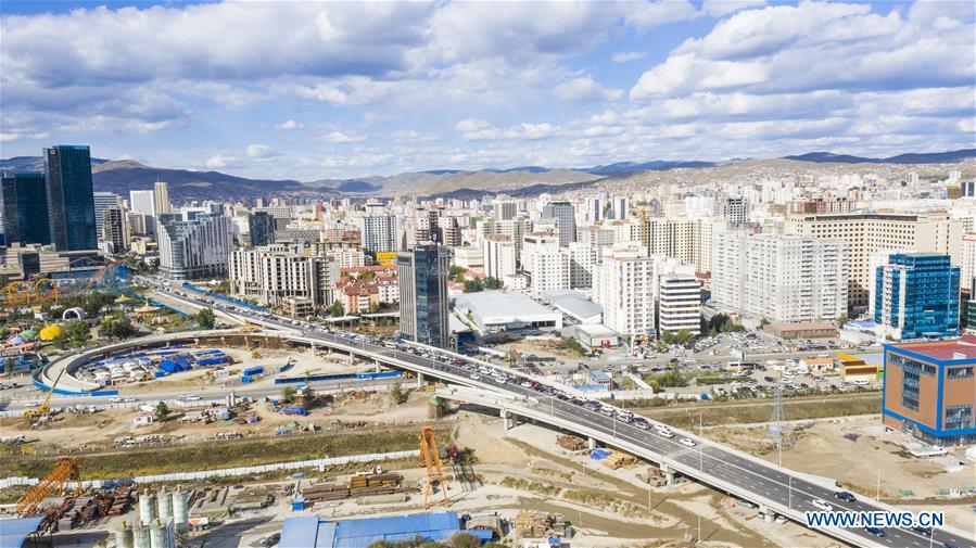 MONGOLIA-ULAN BATOR-CHINA-FUNDED OVERPASS-OPEN