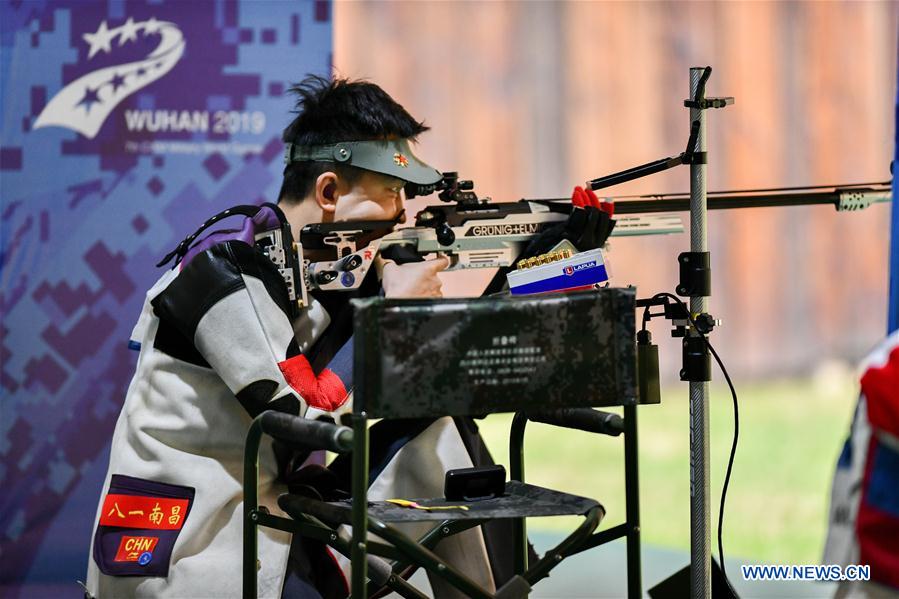 (SP)CHINA-WUHAN-7TH MILITARY WORLD GAMES-SHOOTING(CN)