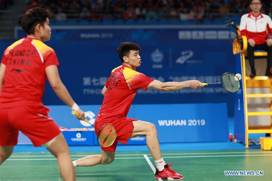 (SP)CHINA-WUHAN-7TH MILITARY WORLD GAMES-BADMINTON