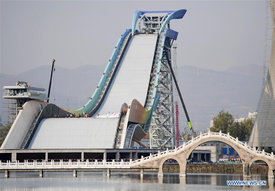 (SP)CHINA-BEIJING-2022 WINTER OLYMPIC GAMES-VENUE-BIG AIR SHOUGANG (CN)