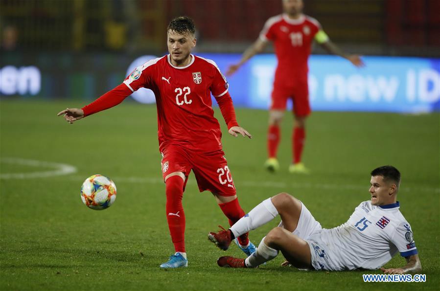 (SP)SERBIA-BELGRADE-SOCCER-EURO2020 QUALIFIER-GROUP B-SERBIA VS LUXEMBOURG