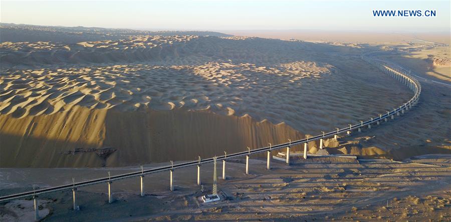 CHINA-GANSU-AKSAY-BRIDGE (CN)