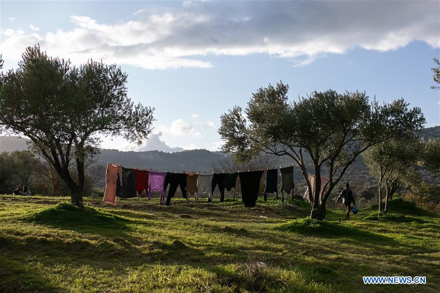 GREECE-CHIOS-VIAL REFUGEE CAMP