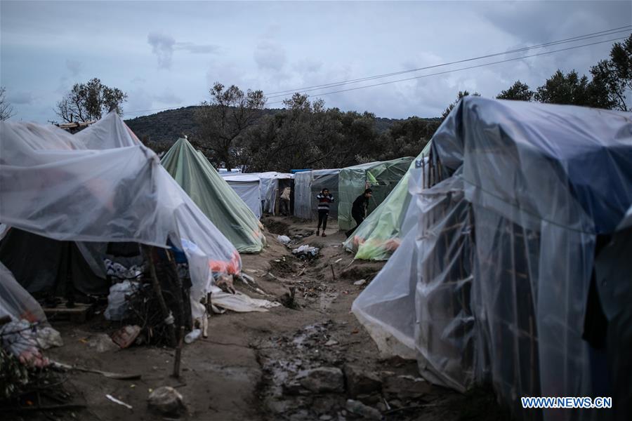 GREECE-CHIOS-VIAL REFUGEE CAMP