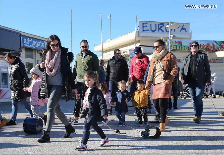 CROATIA-PRIMOSTEN-NEW YEAR'S EVE CELEBRATIONS