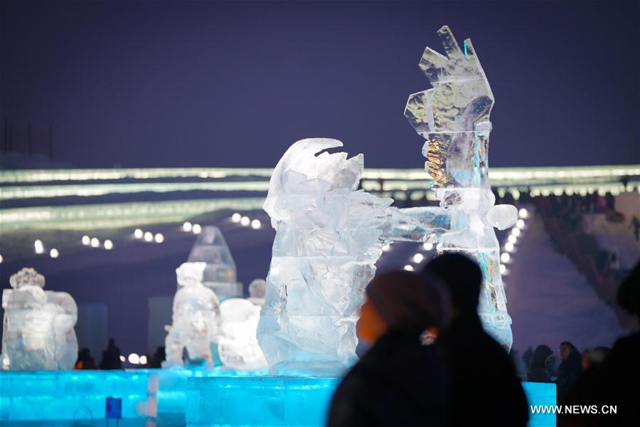 CHINA-HARBIN-ICE AND SNOW FESTIVAL-OPENING(CN)