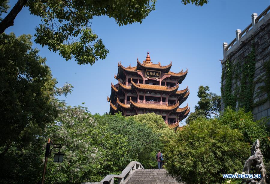 CHINA-WUHAN-COVID-19-TOURISM-YELLOW CRANE TOWER-REOPENING (CN)