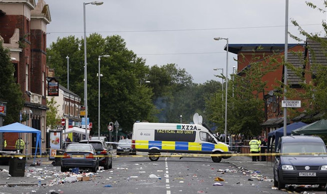 10 injured after mass shooting in Britain's Manchester