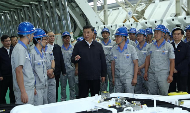 Xi stresses confidence, hard work in central China inspection