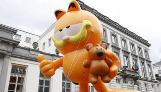 Balloon's Day Parade held in Brussels