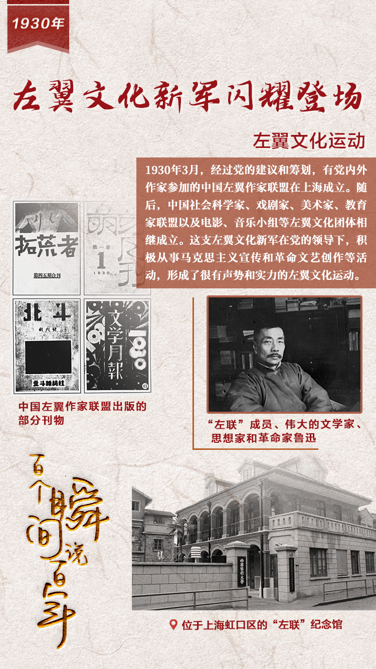 1930，左翼文化新军闪耀登场