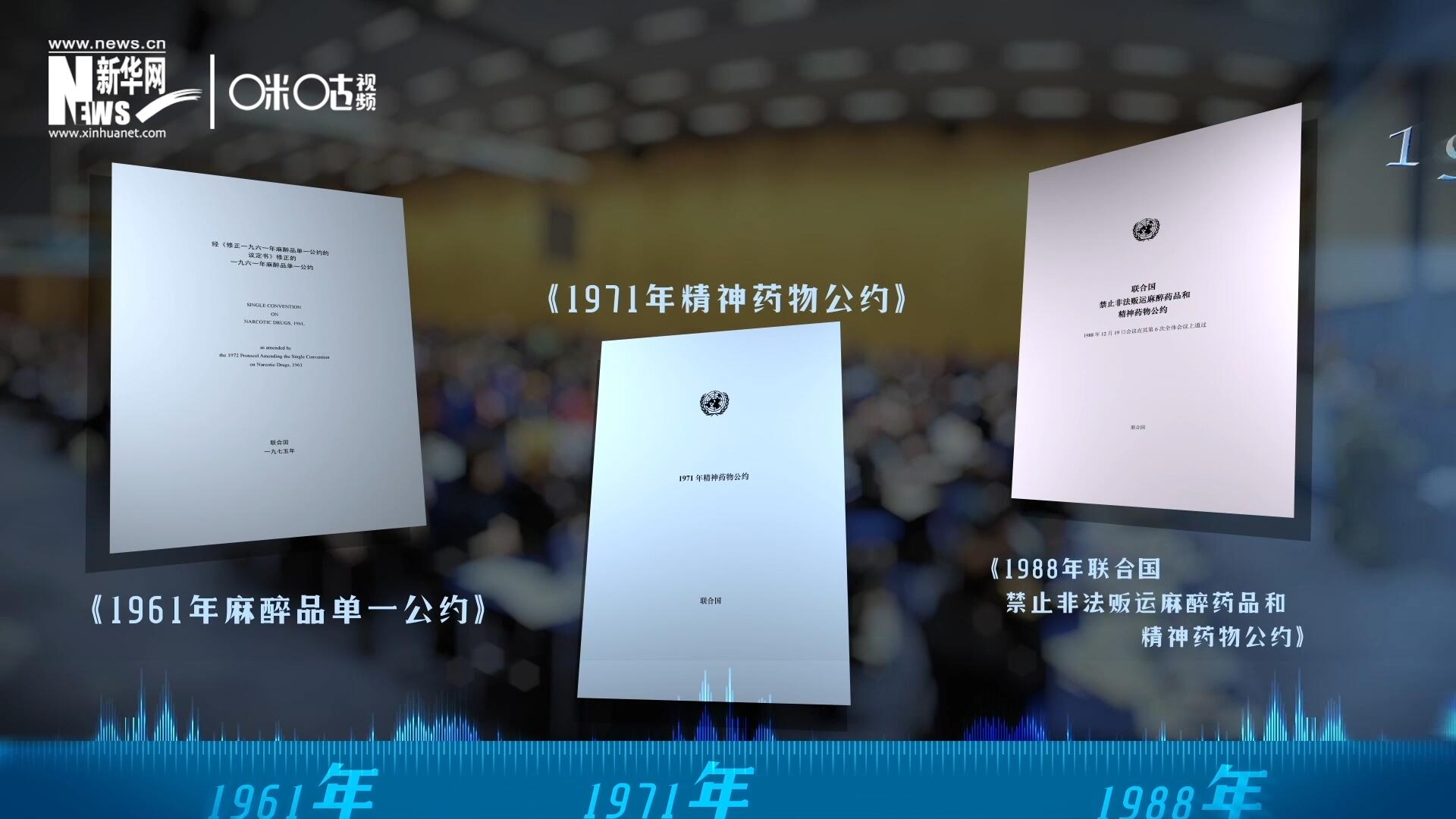 当前国际社会所共同遵循的三大国际禁毒公约，分别在1961年、1971年和1988年 由联合国牵头缔结。