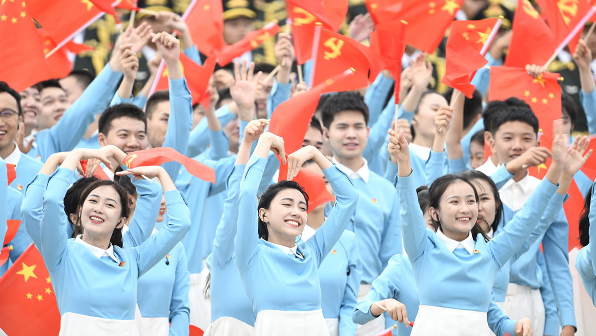 庆祝中国共产党成立100周年大会隆重举行