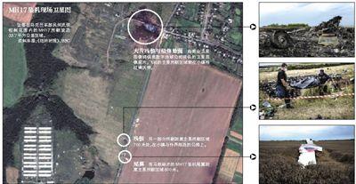 马航MH17客机残骸照片显示，其机身上有许多细小孔洞。多名专家分析称，这些孔洞或是飞机被导弹爆炸后飞散的弹片击中所致。