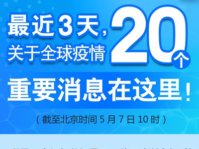 【图解】最近3天，关于全球疫情20个重要消息在这里！